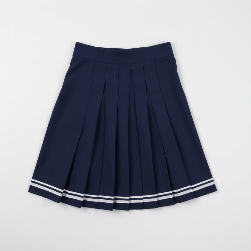 Pleated School Skirt